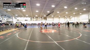 106 lbs Quarterfinal - Brayden Johnston, Mayo Quanchi WC vs George Jolley IV, Wolfgang Wrestling Academy