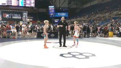 88 lbs Cons. Rd Of 16 - Levi Charles, Iowa vs Abel Mixon, Kansas