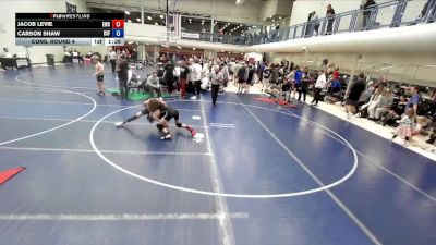 120 lbs Cons. Round 4 - Jacob Levie, Excalibur Wrestling Club vs Carson Shaw, Canyon View Falcons