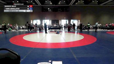 56 lbs Cons. Round 1 - Maddox Milot, GA vs Amir Abdullayev, GA