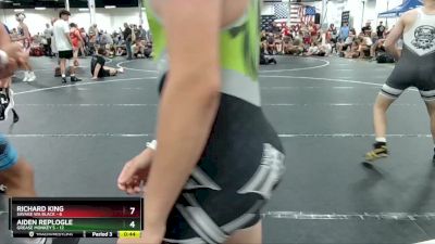 126 lbs Round 2 (4 Team) - Yianni Thomas, Savage WA Black vs Logan Krupka, Grease Monkey`s