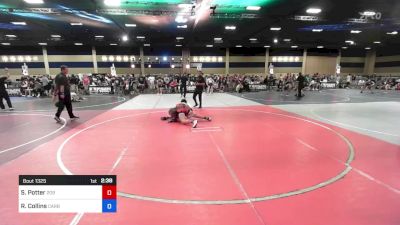 157 kg Semifinal - Shaylin Potter, 209 Wr Ac vs Rickelle Collins, Carbon