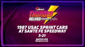 2. 1987 USAC Sprint Cars At Sante Fe