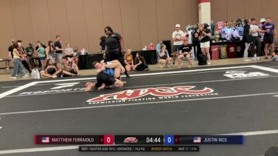 Matthew Ferraiolo vs Justin Rice 2025 ADCC Dallas Open