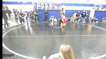 52 lbs Quarterfinal - Jaxen Henderson, Beggs Youth Wrestling Program vs Fredrick Ahrberg, Cushing Tigers