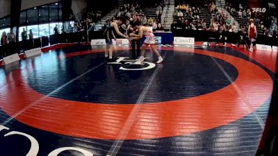 60kg Cons. Round 3 - Nima Behyari, Capilano Wrestling Club vs Taras Tsaban, Newfoundland & Labrador WC