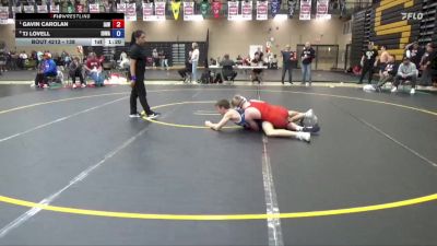 138 lbs Quarters - Gavin Carolan, Immortal Athletics WC vs TJ Lovell, Iowa