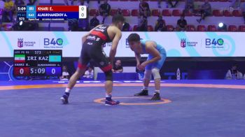 61 kg 1/8 Final - Ebrahim Khari, Iran vs Adilet Almukhamedov, Kazakhstan