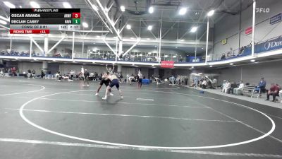 165 lbs Consi Of 8 #1 - Oscar Aranda, Army-West Point vs Declan Casey, Naval Academy