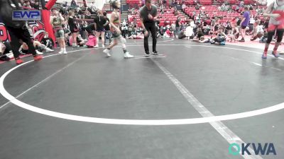 75 lbs Rr Rnd 1 - Jaxon Vanderpool, Ponca City vs Drake Paul, Kansas Mayhem