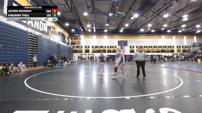 170 lbs Consy 4 - Audrey Calgaro, Canon-McMillan vs Avery Goutman, Pine-Richland