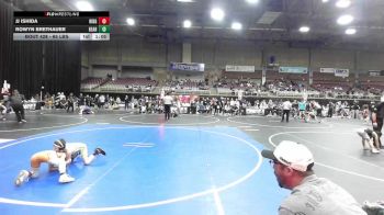 65 lbs Rr Rnd 3 - Jj Ishida, Ridge WC vs Rowyn Brethauer, Bear Cave
