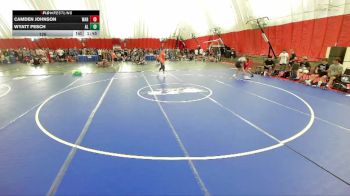126 lbs Round 3 (8 Team) - Wyatt Pesch, Albert Lea Area vs Camden Johnson, Waukee Warriors