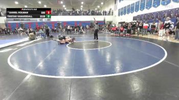 175 lbs Champ. Round 2 - Tristan Vanarsdall, Selkirk vs Daniel Holman, Sandpoint