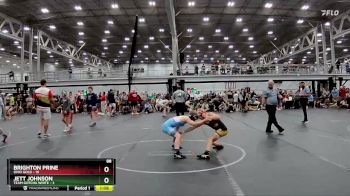 88 lbs Round 1 (8 Team) - Brighton Prine, Ohio Gold vs Jett Johnson, Team Gotcha White