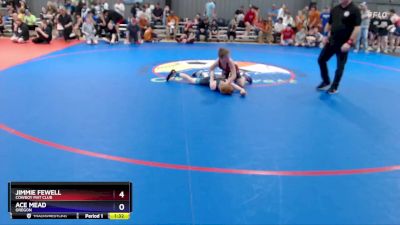 71-77 lbs Round 3 - Jimmie Fewell, Cowboy Mat Club vs Ace Mead, Oregon