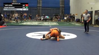 133 lbs Quarterfinal - Jeff Lopez, Oregon State vs Caleb McElroy, CSU Bakersfield