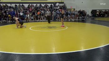 155 lbs Semifinal - Layna DeMoss, Benton Community vs Decorah Walker, South Tama County