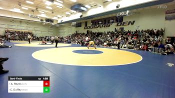 168 lbs Semifinal - Adrien Reyes, Clovis vs Collin Guffey, Granite Hills-El Cajon