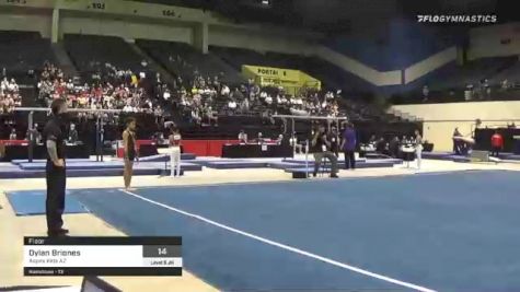 Dylan Briones - Floor, Aspire Kids AZ - 2021 USA Gymnastics Development Program National Championships