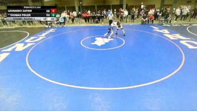 113 lbs Champ. Round 1 - Thomas Fidler, Prospect vs Leonardo Zapien, Unattached