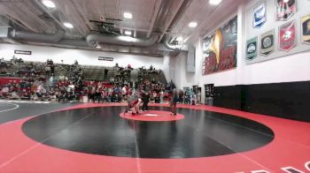 135 lbs 13th Place Match - Payten McCurley, Florence High School vs Journee Hibbler, Vista Peak