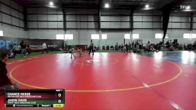 60-62 lbs Round 1 - Chance McKee, Kellam Mat Rats Wrestling Club vs Jaxon Davis, Great Neck Wrestling Club