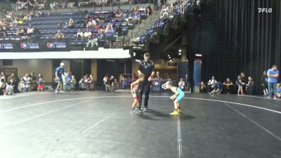 49 lbs Champ. Rd Of 16 - Owen Blackford, Sebolt Wrestling Academy vs Greyson Waag, Keystone Kids Wrestling Club