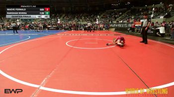 60 lbs Quarterfinal - Maeve Fernald, Smittys Barn vs Raeghan Rivera, Flow Academy Honolulu, HI
