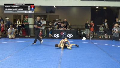 49 lbs Semis - Nicholas Steiner, Askren Wrestling Academy vs Haliljon Bakhtiyarov, K Wrestling