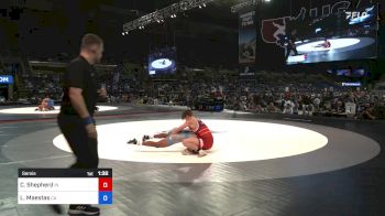 126 lbs Semis - Clinton Shepherd, Indiana vs Leo Maestas, California