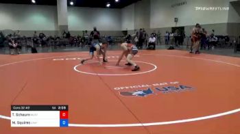79 kg Consolation - Tyler Scheurn, Mustang Wrestling Club vs Mikey Squires, Unattached