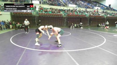 190 lbs Round Of 16 - Derek Bylone Van Sandwyk, Nation Ford vs Bryson Dale, Carolina Forest