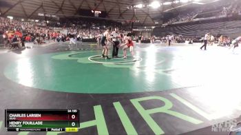 3A 195 lbs Semifinal - Henry Fouillade, Interlake vs Charles Larsen, Silas