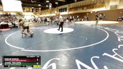 106 lbs 7th Place Match - Daniel Williams, Beat The Streets Oxnard vs Kaelib Garcia, Temecula Valley Wrestling Club