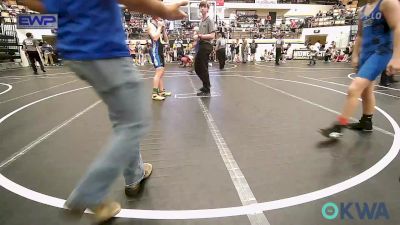 112 lbs Rr Rnd 2 - Cale Mcgee, Team Nomad vs Daniel Holloway, Choctaw Ironman Youth Wrestling