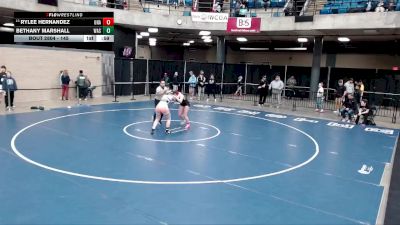 145 lbs Cons. Round 3 - Rylee Hernandez, Unattached vs Bethany Marshall, Washington