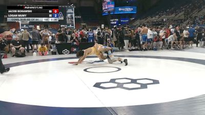 190 lbs Cons. Sub-rd Of 64 - Jacob Borawski, Massachusetts vs Logan Mumy, North Carolina
