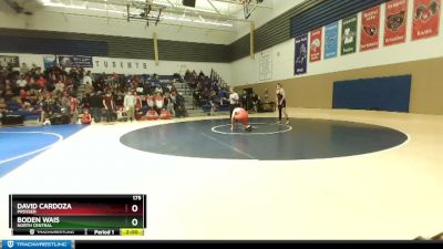 175 lbs Champ. Round 1 - David Cardoza, Prosser vs Boden Wais, North Central