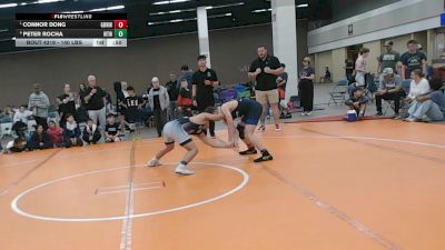 140 lbs Semis - Connor Dong, Gracie Barra Westchase Wrestling Club vs Peter Rocha, Warrior Trained Wrestling