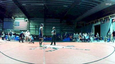 175 lbs 1st Place Match - Daniel Miller, Pahranagat Valley vs Cainen Sedlacek, White Pine