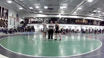 157 lbs Cons. Round 5 - Larz Hughes, Unattached vs Evan Herriman, Unattached