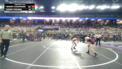 113 1A Quarterfinal - Anthony Acquafredda, Cocoa Beach vs Everett Stephens, First Baptist (Naples)