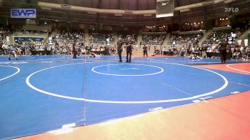 61 lbs Round Of 16 - Timber Keeling, Wagoner Takedown Club vs Huck Olsen, Mojo Grappling Academy