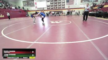 125 lbs Champ. Round 1 - Eliza Mason, ROCK PORT vs Lynn Nyange, CENTER