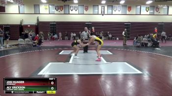 JV-14 lbs Round 2 - Aly Erickson, Vinton-Shellsburg vs Josi Munger, Starmont