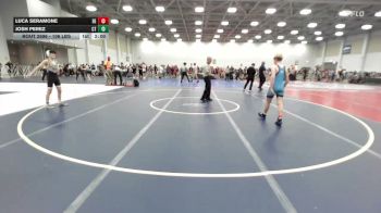 106 lbs Round Of 32 - Luca Seramone, DE vs Josh Perez, CT