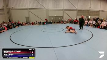 152 lbs Placement Matches (16 Team) - Katherine Stewart, Florida vs Kara Kuge, Wisconsin
