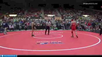 138 lbs Quarterfinal - Grayson Sonntag, Tonganoxie vs Bodi Isenhower, LaCygne-Prairie View