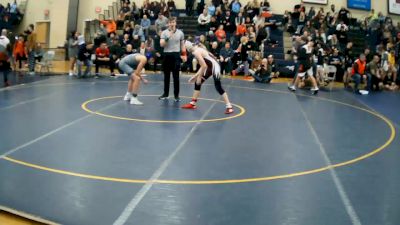 116 lbs Quarterfinal - AJ Bockmuller, Kenston Blue vs John Ellsworth, Rocky River